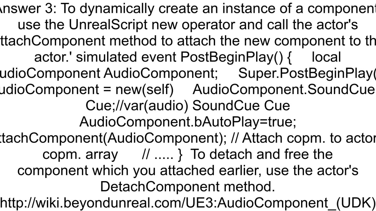 In Unrealscript how do I have a config value for a resource in a class set a property of a componen