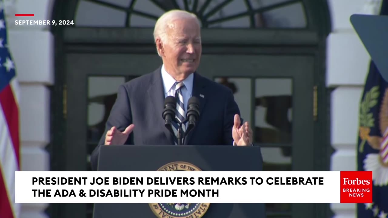 ‘Source Of Opportunity, Respect, Pride & Dignity’: Biden Applauds Americans With Disabilities Act