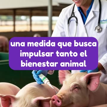El uso de cannabis como tratamiento para animales productivos.