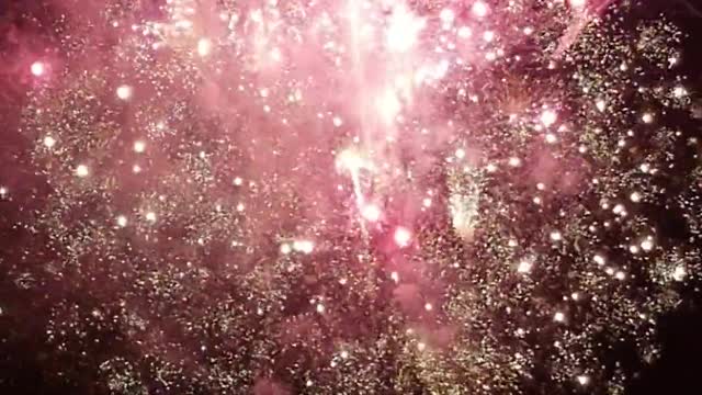 Colorful fireworks