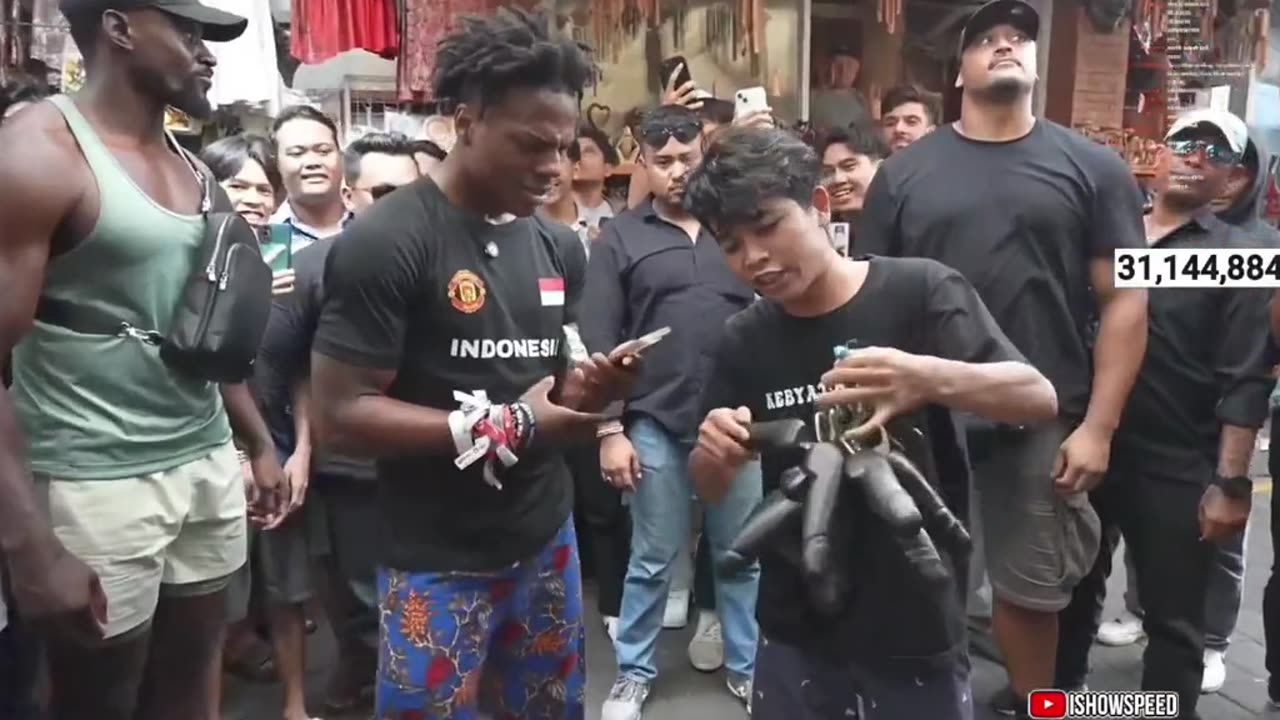 Ishowspeed in indonesian funny moment