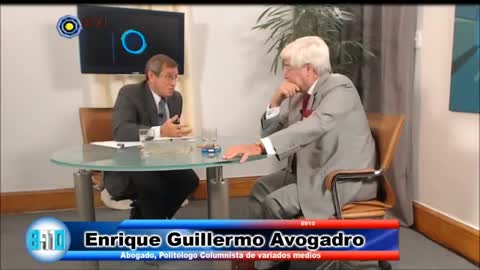 01 8910 N° 01 Enrique Gullermo Avogadro; 'A los que hoy gobiernan, les veo un fi