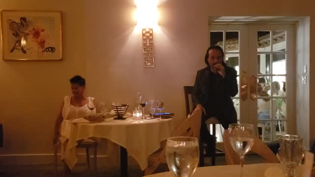 Italian singer in Palm Beach