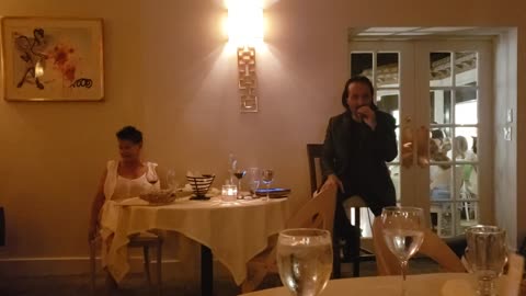 Italian singer in Palm Beach