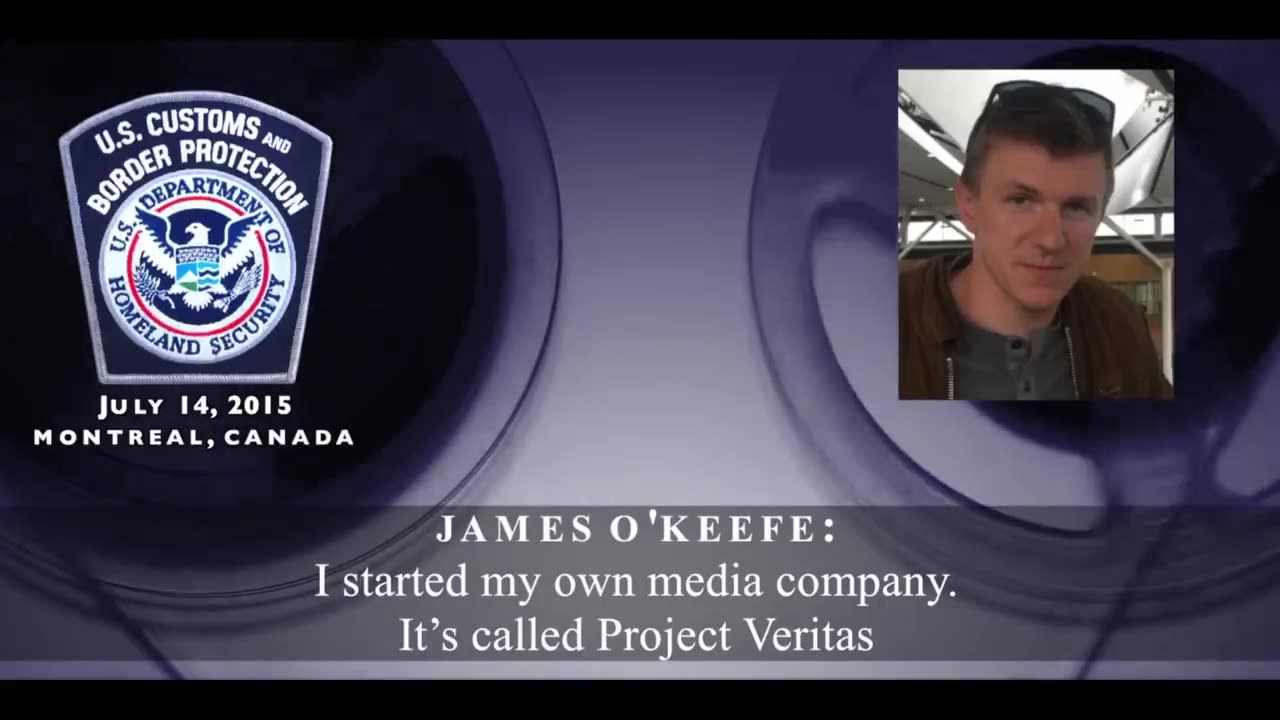 James O'Keefe on Sunday revealed he was put on a ‘list’ for extra screening for domestic flights.