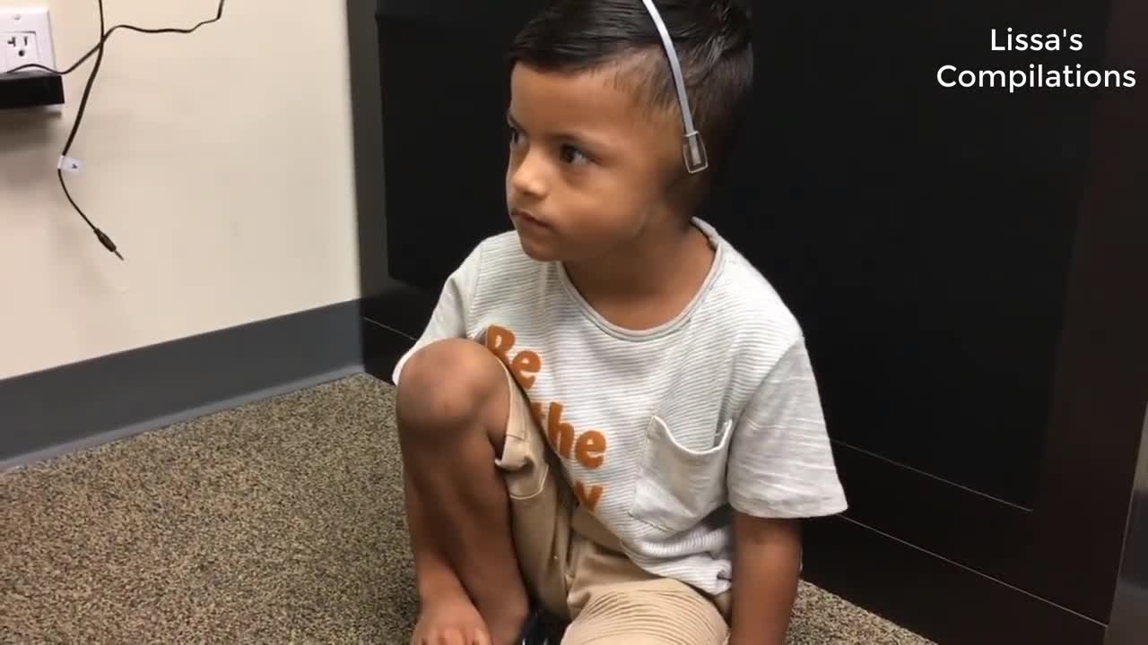 Deaf People Hearing Sound for the FIRST Time, subscribe for new videos.