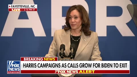 Kamala Harris targets Trump, Vance in NC campaign stop