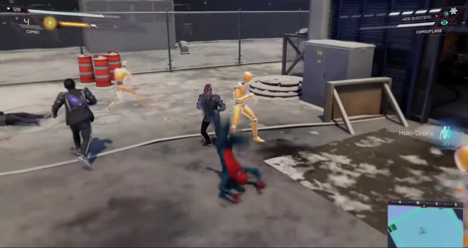 Spider-man game clips PartDSEVG