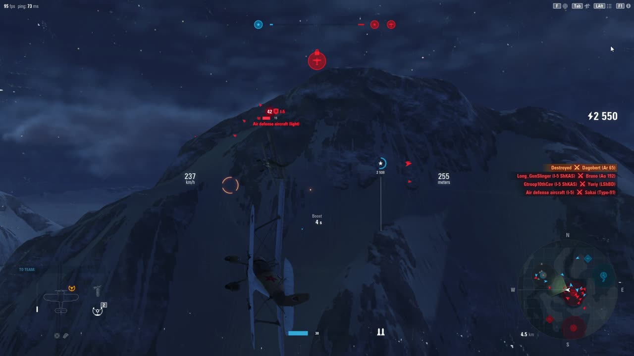 World of Warplanes I-15