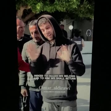 Palestinian man accepting the death of loved ones