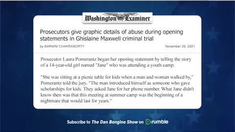 DISGUSTING DETAILS EMERGE IN GHISLAINE MAXWELL TRIAL!