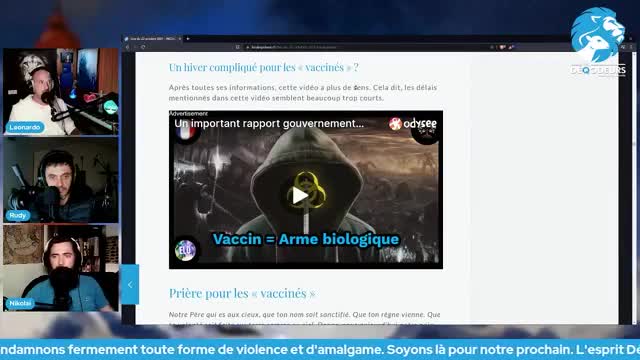 Les Déqodeurs ' inculpations en cours '