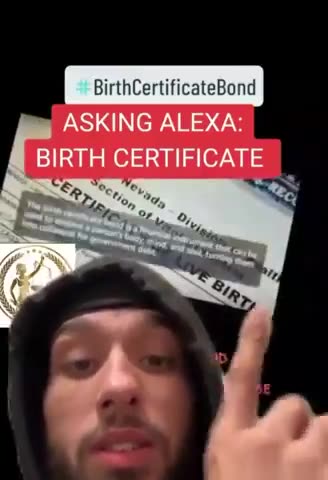 Alexa vs Birth Certificate Letter of Credit