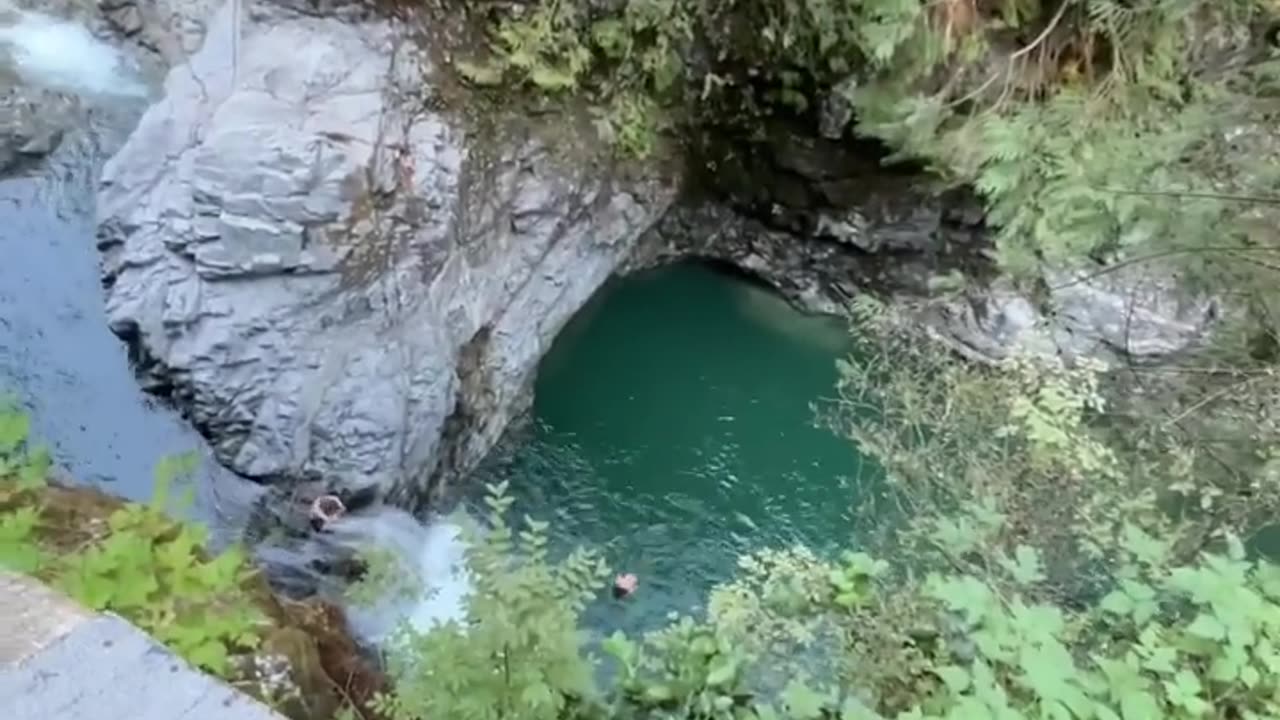 75 Foot Cliff Dive