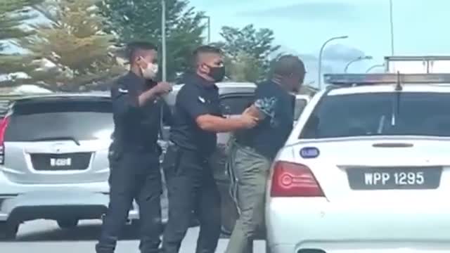 wakanda caught by Malaysia Police