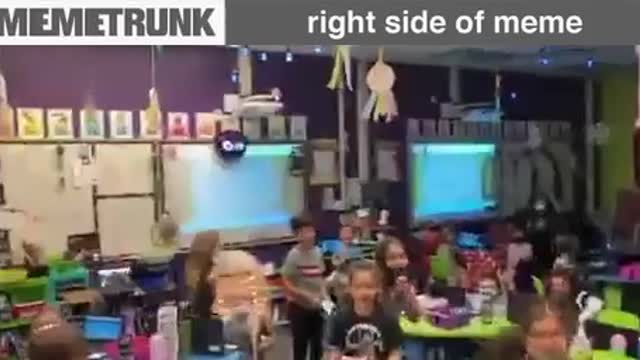 Children at Las Vegas Elementary School find out they no longer have to wear masks