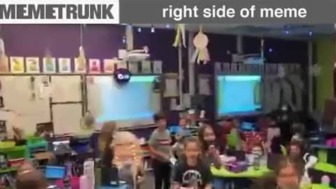 Children at Las Vegas Elementary School find out they no longer have to wear masks