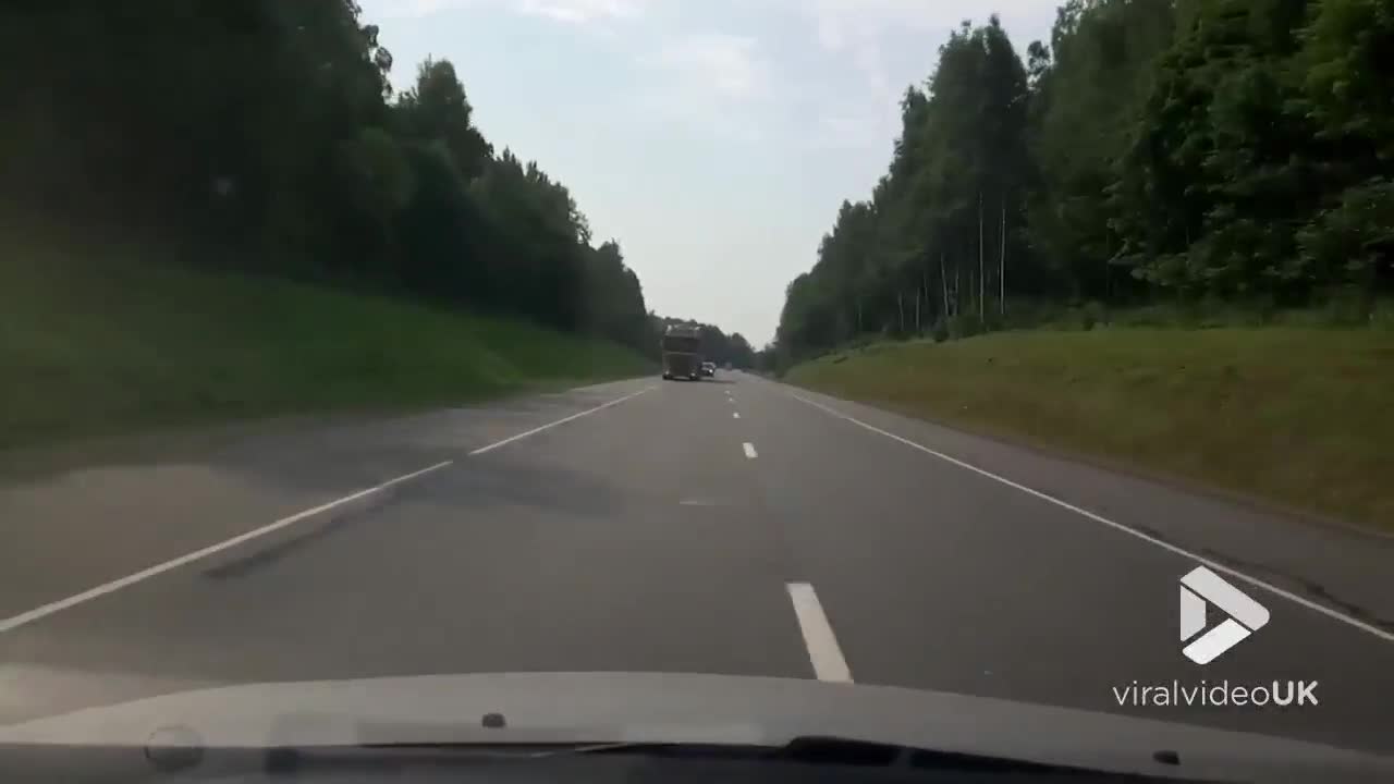 Never take your eyes of the road