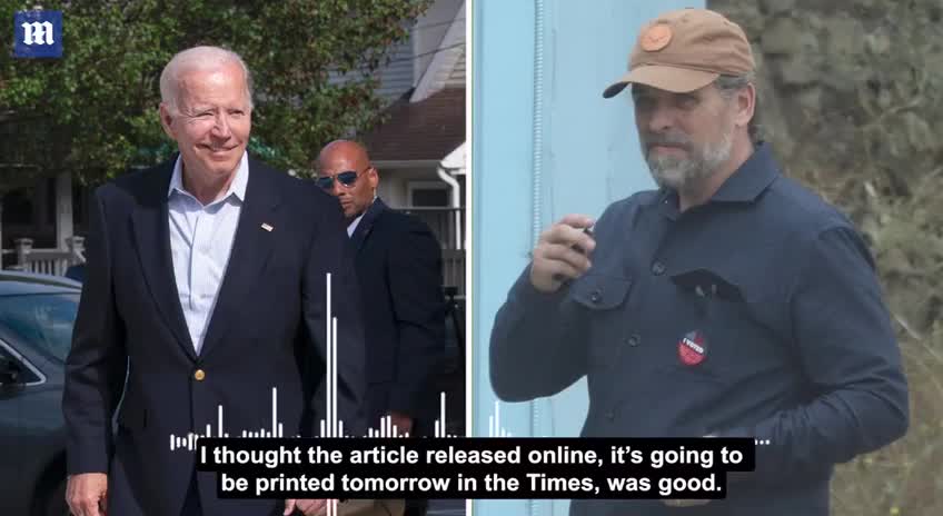 Joe's voicemail for Hunter in 2018