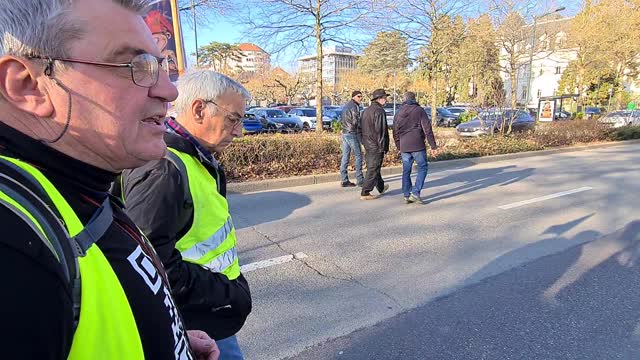 Manifestation Annecy le 05 03 2022