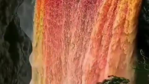 Red Waterfall