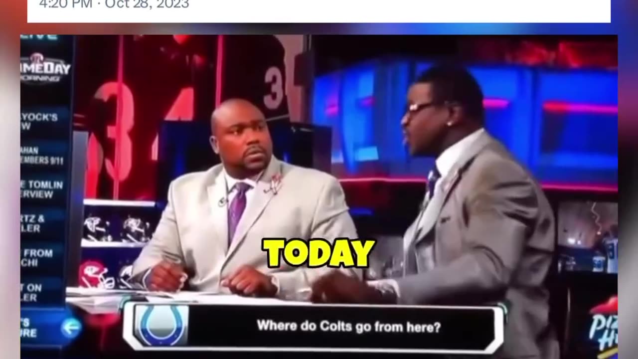 Michael Irvin was going OFF 😂