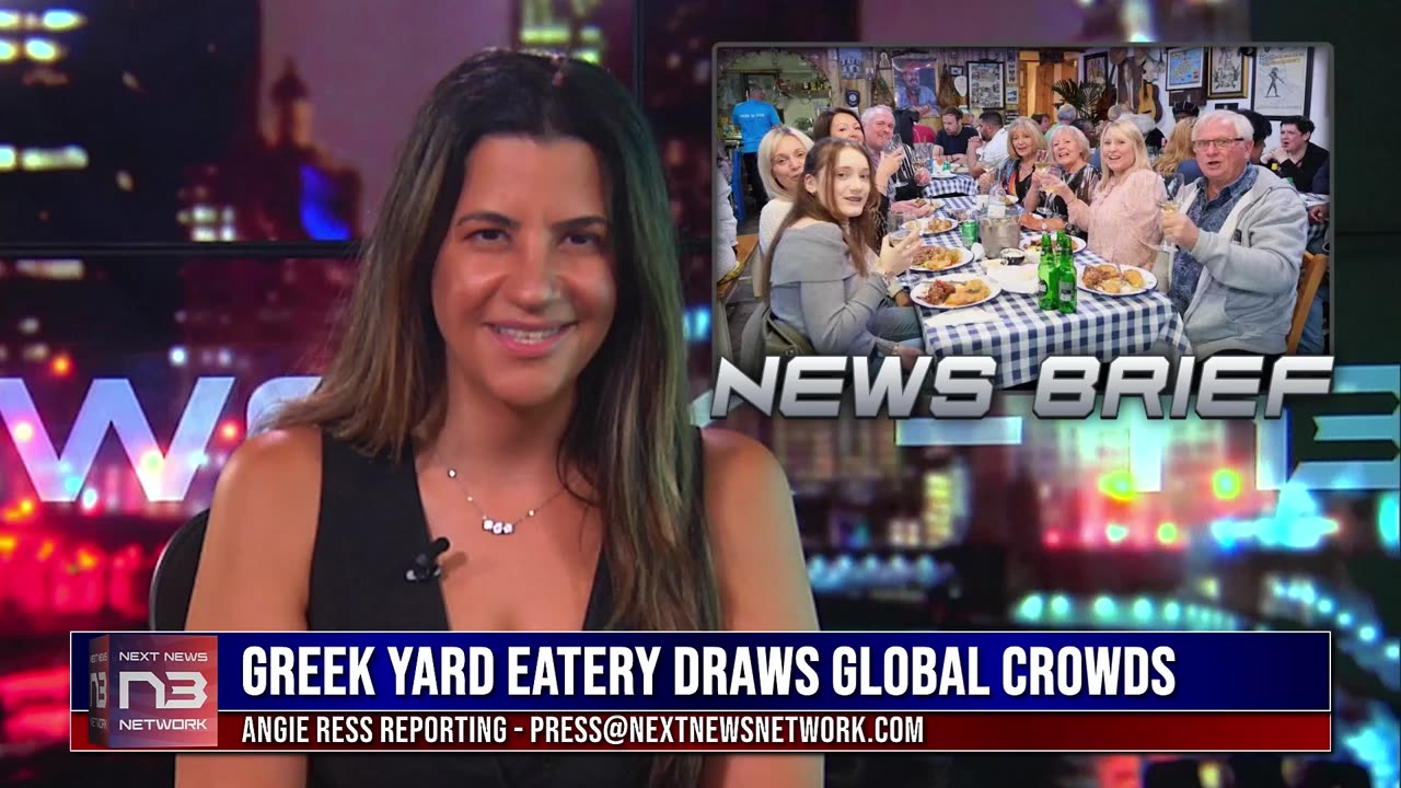 English Yard Hides Secret Greek Food Heaven Helps Needy