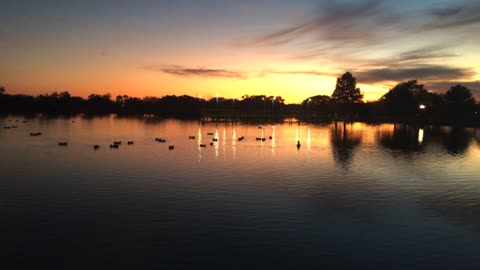 Sunset in Cuero