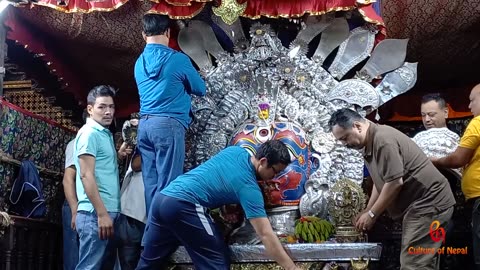 Akash Bhairav, Yenya (Indra Jatra), Hanuman Dhoka, 2080, Day 2