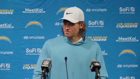 Justin Herbert Postgame Press Conference vs Raiders LA Chargers