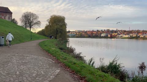 Beautiful Lake in Kolding Denmark|