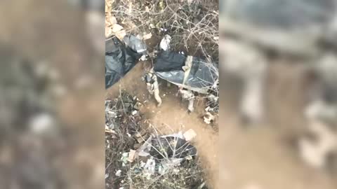 Ukrainian Artillerymen Blow Up Russian Soldiers Trying To Shoot Down Ukrainian Drone In Bakhmut