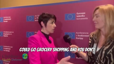 German MEP Christine Anderson about 15-minute cities