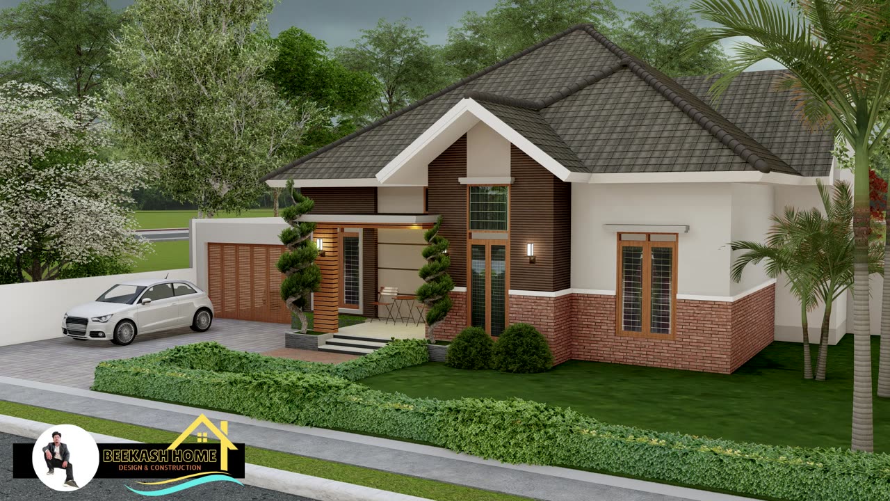 Small Slope Roof Home Design