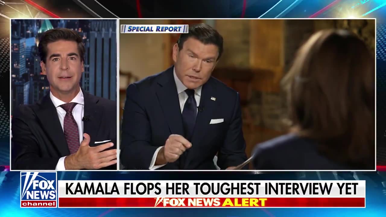 Kamala Harris FoxNews interview. Embarrassing.