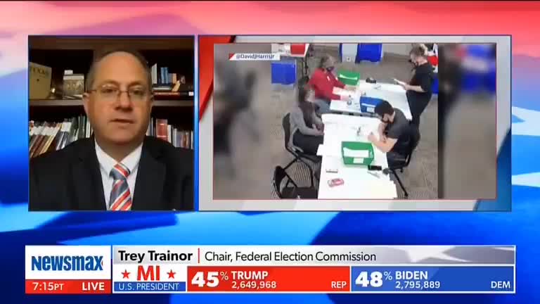 2020 USA election: Chair of the Federal Election Commission Trey Trainor admits voter fraud