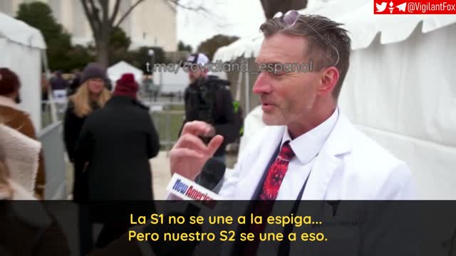 El Dr. Ryan Cole explica que la proteína espiga se une al cáncer