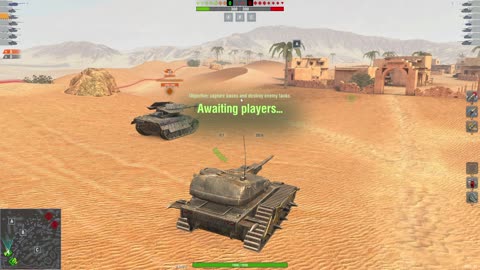 WOT Blitz - Gravedigger & Pharaoh - 6 kills for my boy #Gazoopanzer