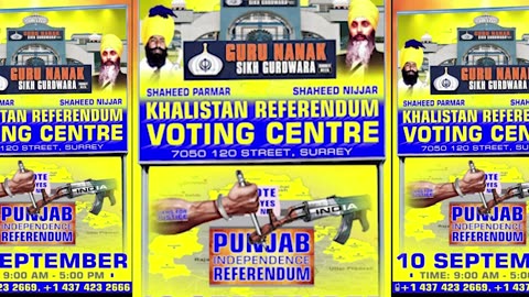 #KhalistanReferendum campaign against #india's gun violence