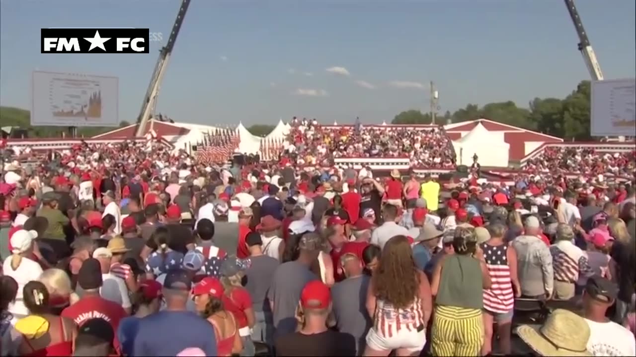 Shooter is ki*led and spectator dead as bullets fly at Trump rally and leave former president