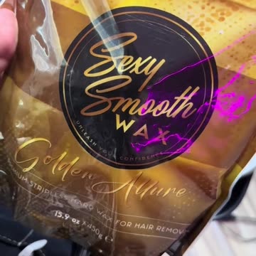 Melting Sexy Smooth Golden Allure Hard Wax | @beautybartusita Wax Tutorial