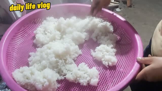 sticky rice | daily life vlog