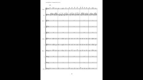 Louis Moreau Gottschalk – Pasquinade (Double Reed Nonet + Piccolo & Flute)