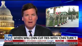 Tucker blasts CNN as a Russia ally