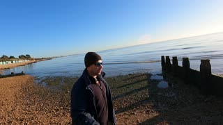 Nice little walk long the beach. Vlog