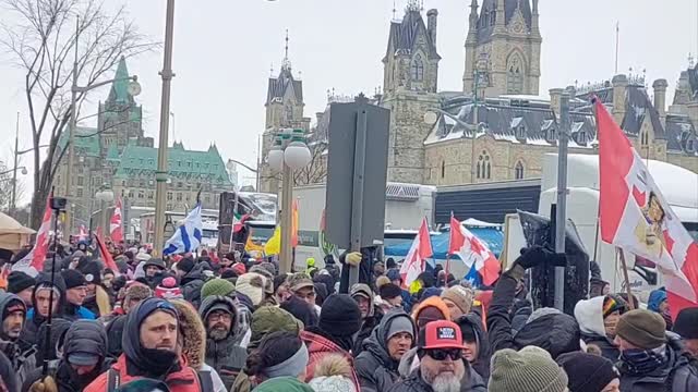 FREEDOM CONVOY 2022 PARLIMENT HILL