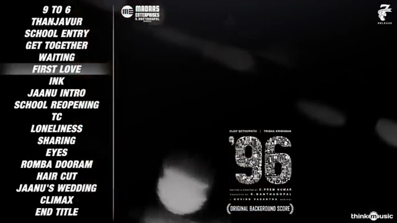 96 movie Bgm