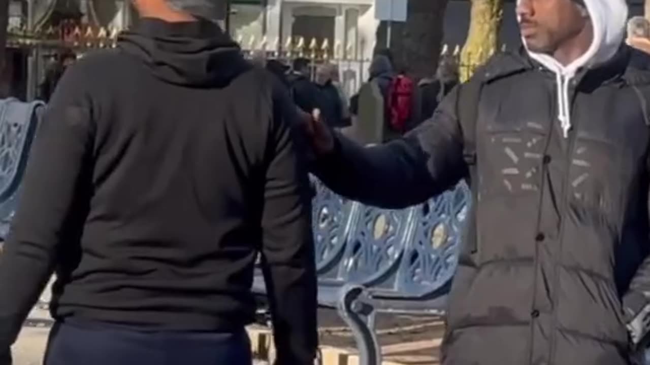 prank with man