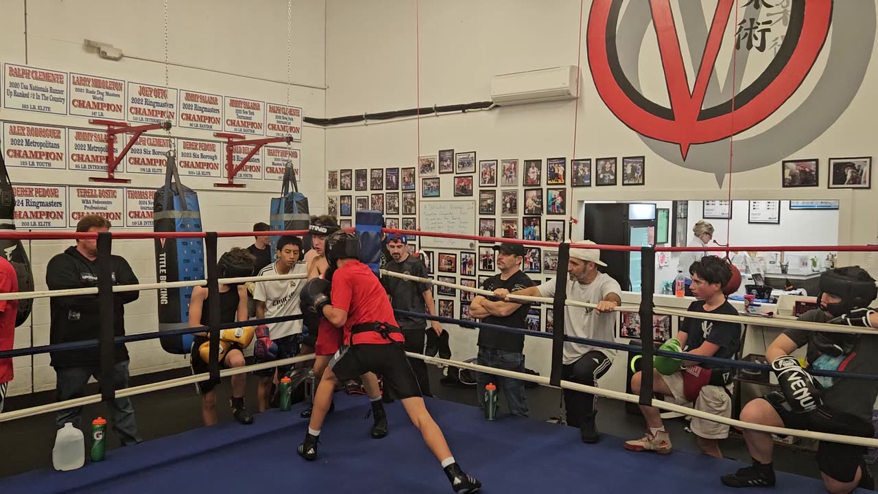 Joey sparring Tommy 10/22/24