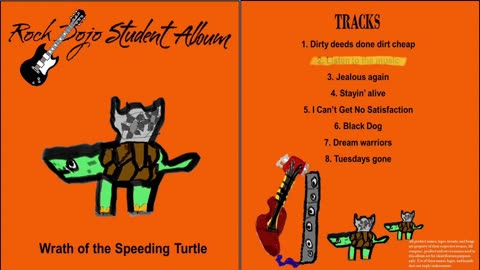 Rock Dojo Student Album #18 “speeding turtle”: Listen to the music (TheDoobieBrothersCover) Track 2